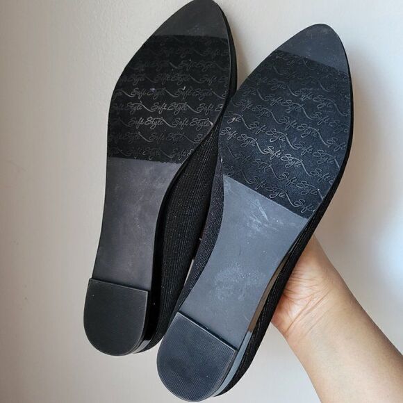 NEW WITHOUT BOX SOFT STYLE HUSH PUPPIES SHIMMER POINTY FLATS SIZE 9.5 WOMENS - Picture 16 of 16